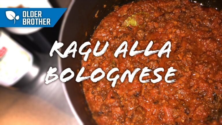 レストランの本格ミートソース【ラグー・アラ・ボロネーゼ】の作り方 How to make ragù alla bolognese＜KITCHEN TANAKA 兄レシピ＞