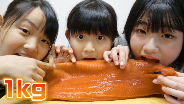 【大食い】巨大サーモンを色々な方法で大食いしてみた！【モッパン】