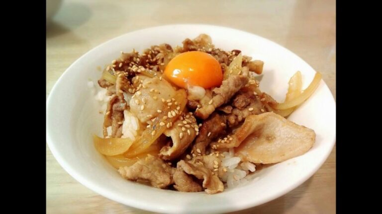 黄金レシピ　５分でできる　超簡単スタミナ丼