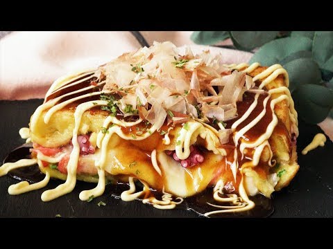 【丸だけがたこ焼きではない】チーズ入り角たこ焼き🐙