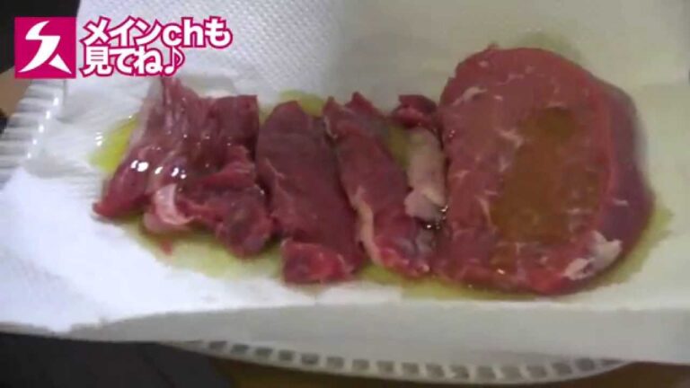 【深夜にダメ!!】安い肉でも美味しいステーキにする方法!!