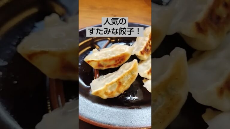 【絶品！伝説のすた丼屋】凄いボリューム！すたみな餃子セット！