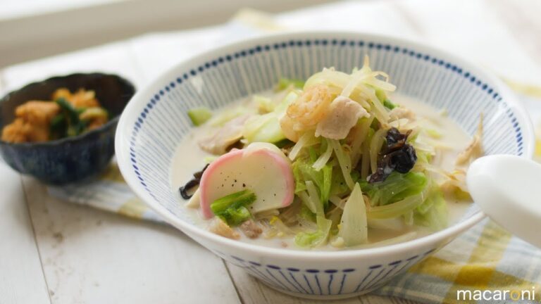 麺なしでも大満足！コクが すごい ちゃんぽん スープ のレシピ 作り方