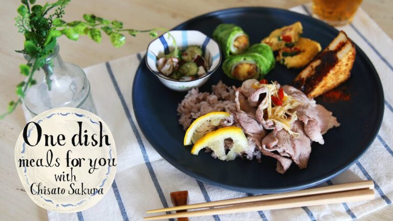 疲労回復ワンプレート | One dish for fatigue recovery：One dish meals for you with chisato sakura