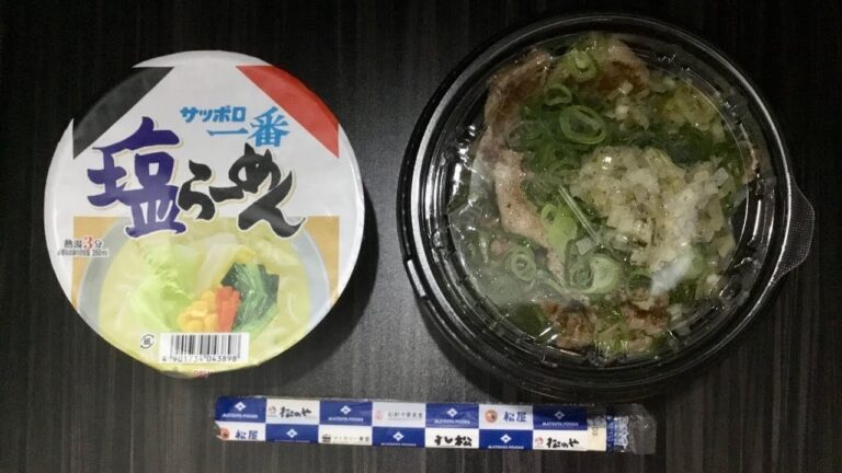 【松屋】新商品「肉厚ネギ塩豚焼肉丼」2枚盛りご飯大盛りを喰う！