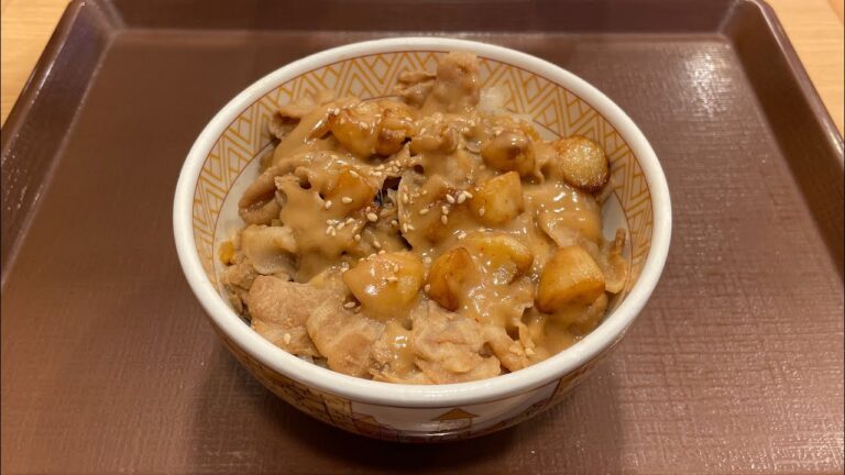 すき家でスタミナ抜群の新メニュー「にんにくゴマだれ豚丼」を食べました