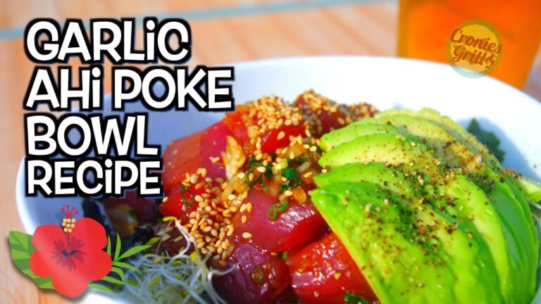 【ハワイ🌺ロコ直伝！】ガーリックアヒポケボウル！レシピ公開！The Ultimate Garlic Ahi Poke Bowl Recipe Guide