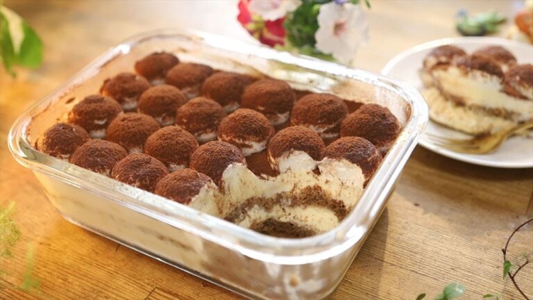 基本のティラミスの作り方・レシピ How to make Tiramisu｜Coris cooking