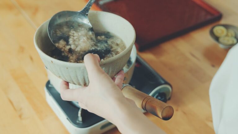 のりとレンコンのすりながしうどん｜神田賀子さんの秋を楽しむレシピ