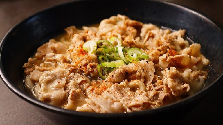 わずか5分！しかも150円で誰もが必ず虜になってしまう『肉うどん』の作り方