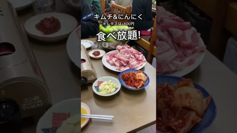 【神コスパ】デカ盛りサムギョプサル【御徒町】