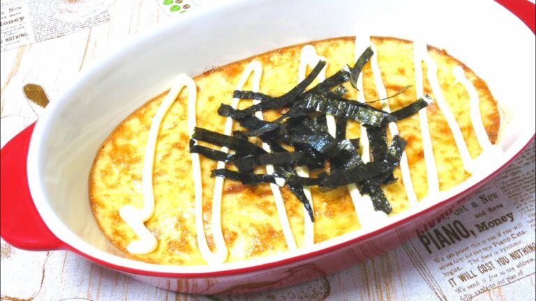 長芋のふわとろ焼き 簡単レシピ Grated Yam Recipe【パンダワンタン】 #StayHome #WithMe