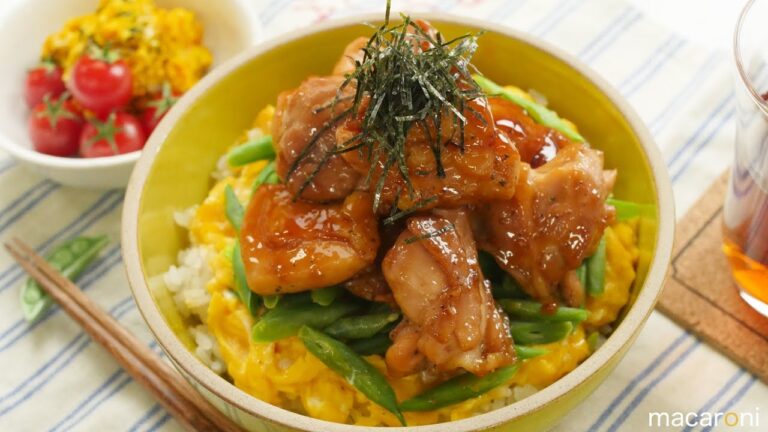 照り焼きチキンが ジューシー！ ふわふわ 卵の てりたま 親子丼 のレシピ 作り方