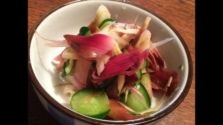 「みょうが酢の物」作り方