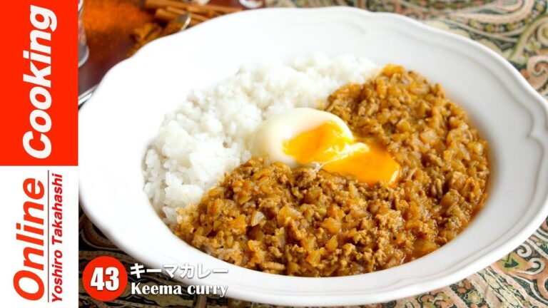 ３つの食材で作れる！キーマカレー【#43】│Keema curry