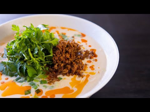 [冷やし坦々素麺] 辛肉味噌の旨味が炸裂！暑い夏も寒い冬も最強の素麺