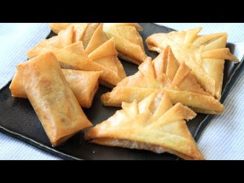 Kabuto Spring rolls Recipe 春巻きかぶと レシピ