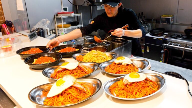 注文が殺到するぶっ壊れ鬼盛りパスタめし屋が衝撃すぎる丨JAPANESE FOOD