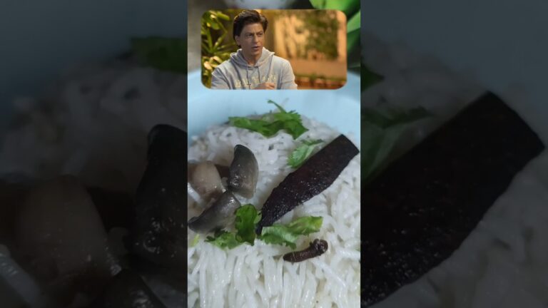 Shahrukh Khan likes this Dum Mushroom Risotto Dish #shorts #recipe