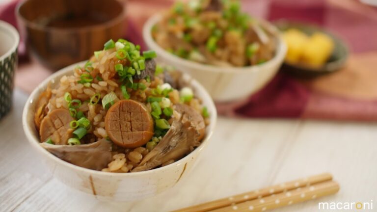 ホタテそっくり！ エリンギと 舞茸の バター醤油 炊き込みご飯 のレシピ 作り方