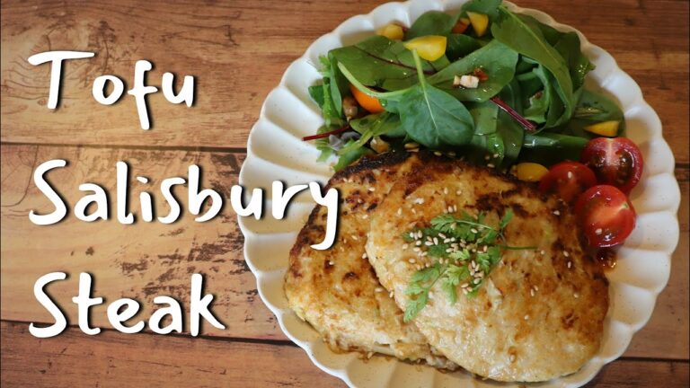 ふんわりヘルシー豆腐ハンバーグ / Tofu Salisbury Steak