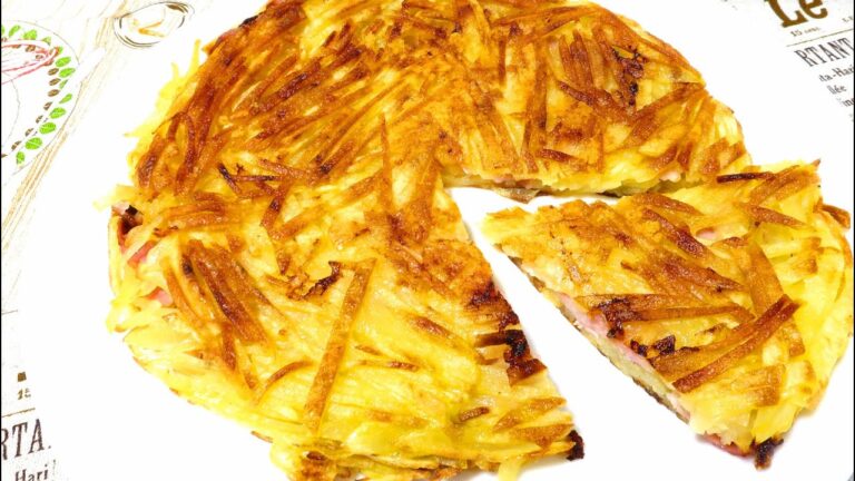 じゃがいもチーズガレット 作り方 Potato Cheese Galette Recipe【パンダワンタン】#StayHome#WithMe