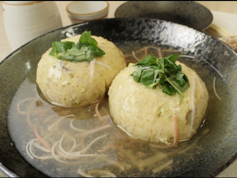 ふっわふわヘルシー！焼かないまんまる豆腐バーグ！