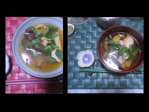 🎍麺めんつゆで作る我が家の雑煮🍲：短縮版