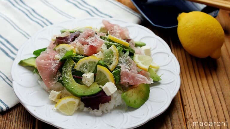 ドレッシングで簡単酢飯！洋風ちらし寿司