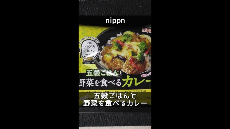 【nippn】いまどきごはん　野菜を食べるカレー【1個389円前後】 #shorts