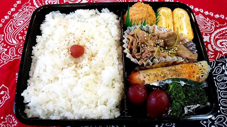 【お弁当】ぱりぱりチーズ巻き弁当！ ソーセージが大活躍！【obento・Lunch Box・子供のお弁当】