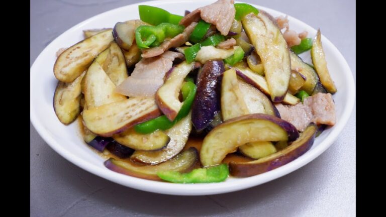 【ご飯がすすむ】茄子とピーマンの肉甘味噌炒め