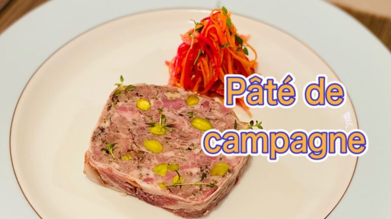 【気合いの一皿】パテ・ド・カンパーニュ/ ミンチマシーン不使用/Pâté de campagne[ENG SUB]