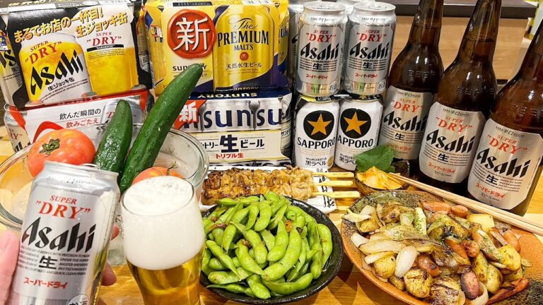 【ぼっち宅飲み】3日間ビール生活！10品ビールに合うおつまみを作って欲望のまま呑み食いする独身男。【スペシャル回/飯テロ/晩酌生活】