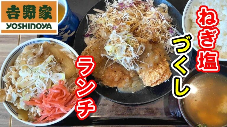 【吉野家】ねぎ塩ファンならでは辿り着いた...ねぎ塩づくしの食事