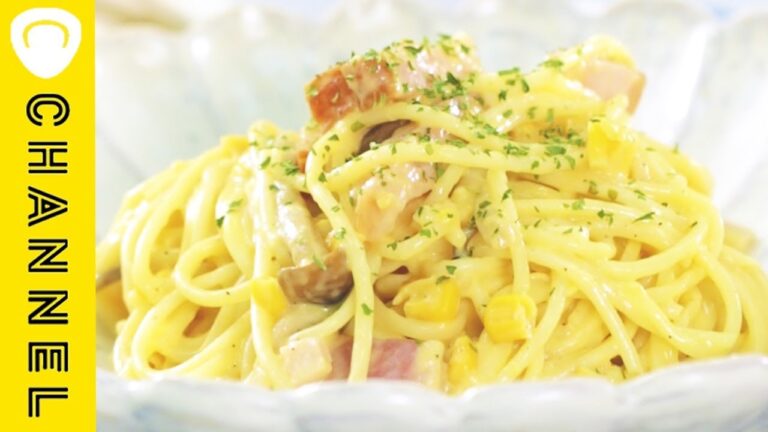 【パスタレシピ】コンポタ缶が絶品クリーミーパスタに変身♡