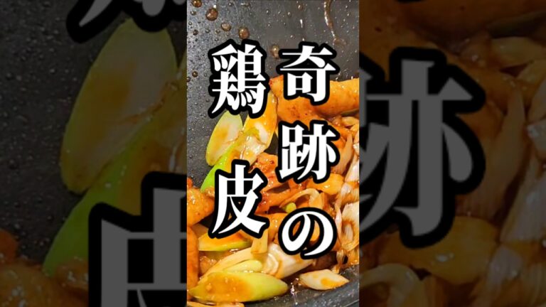 この鶏皮マジでやべぇえ！簡単やみつき居酒屋人気おつまみレシピ