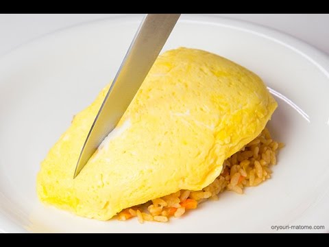 ふわふわオムライスが簡単に成功する作り方 （Simple omelette technique）