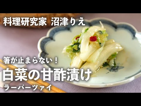 白菜 を 中華風 に！さっぱり甘酢漬けの「 ラーパーツァイ 」に箸が止まらない【 ちょこっと漬け ♯63】｜ kufura   [ クフラ ]