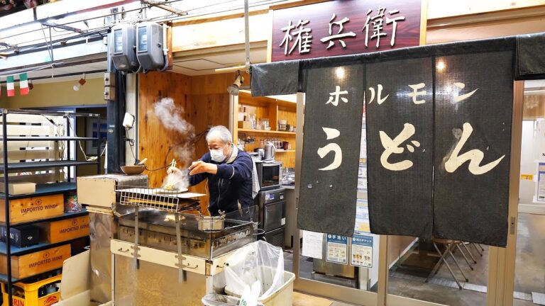 超絶ディープな商店街のホルモン焼きそば屋台！大阪奈良の鉄板焼き５選丨Japanese Street Food - Grilled Offal