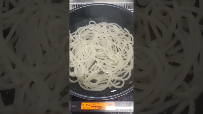 #納豆キムチうどん