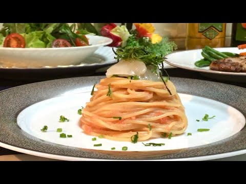 和えるだけの簡単【明太子の和風パスタ🍝】の作り方♡ﾞ