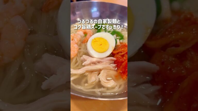 あなたはどっち派？コク旨冷麺or冷やし担々うどん🍜#ガスト#冷麺#冷やし麺#海老#担々うどん#豆乳スープ#期間限定