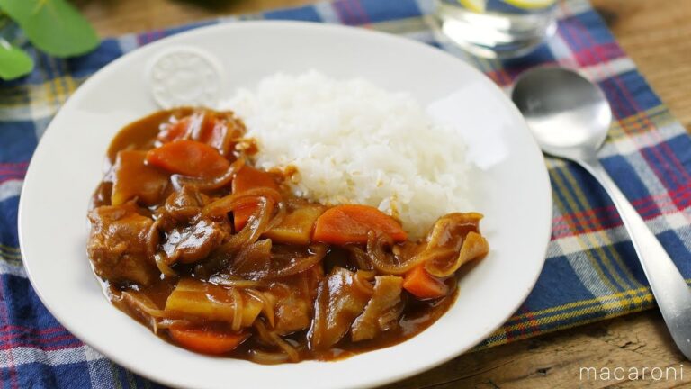 レンジで簡単！おひとりさま カレー の レシピ 作り方