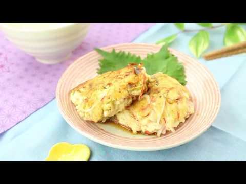 カニカマの落とし焼き