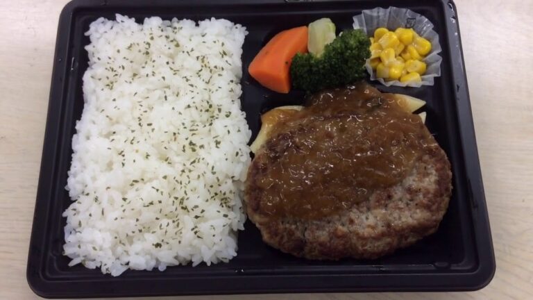 これがハンバーグ弁当 今度は和風オニオンソース ローソン