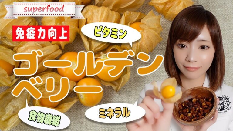 【ゴールデンベリー】食べるホオズキで免疫力UP &究極アンチエイジング【美肌】【抗酸化作用】【整腸作用】