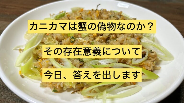 カニカマレタス炒飯から見たサステナブルな社会