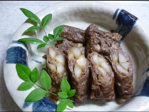 ごぼうの牛肉巻き~ご飯が進みます(^^♪