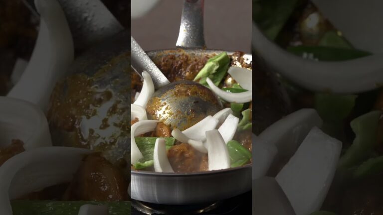 インド料理 ★ スパイシーカレーパウダー で作る エビカライ  ★ Indian cuisine How to make Kadai Prawn #shorts